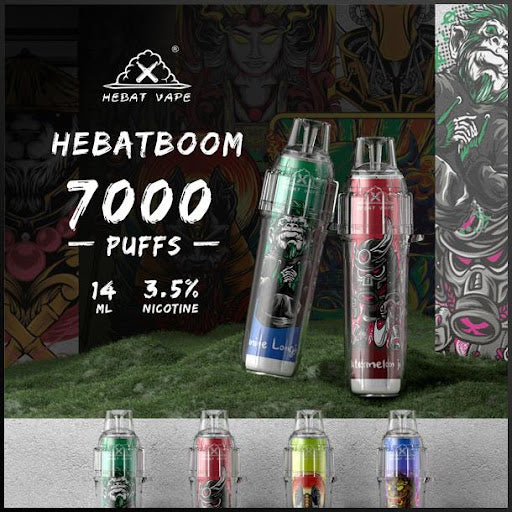 Hebat 喜貝7000口 一次性抛棄式電子煙 🔥